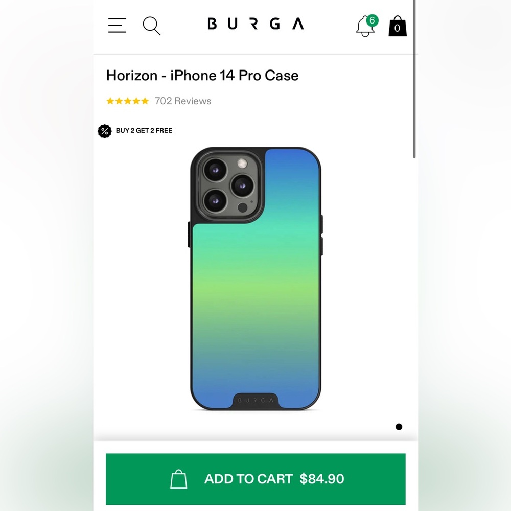 iPhone 14 pro Burga Phone Case